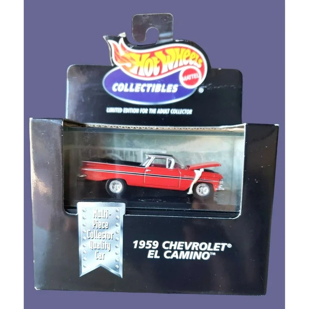 1998 Hot Wheels 1959 CHEVROLET EL CAMINO Pickup Red Cool Collectibles RR 1:64
